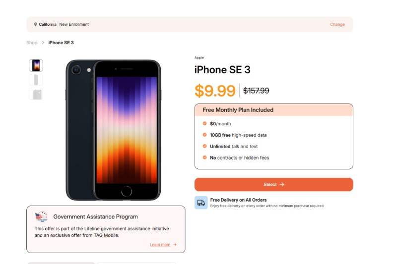 iphone se 3 price tag mobile